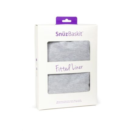 SnuzBaskit Liner Dark Grey Marl - Crib Bedding & Sheets