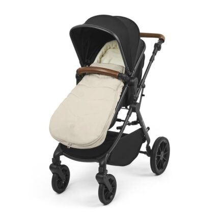 Ickle Bubba Premium Footmuff Stone – Pram Footmuffs - Baby Travel