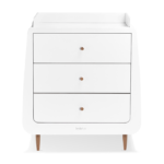SnuzKot Skandi Changing Unit The Natural Edit Oak - Nursery Drawers