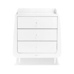 SnuzKot Skandi Changing Unit White - Nursery Drawers