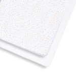 Snuz 2 Pack Cot/Cot Bed Fitted Sheets Colour Spots - Cot and Bed Sheets