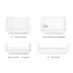 SnuzKot Mode Cot Bed White – Cots & Cot Beds - Baby Travel SnuzKot Mode Cot Bed White - Cots & Cot Beds - Image 5