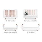 SnuzKot Skandi Cot Bed Metallic Rose Gold – Cots & Cot Beds - Baby Travel SnuzKot Skandi Cot Bed Metallic Rose Gold - Cots & Cot Beds - Image 5