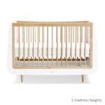 SnuzKot Skandi Cot Bed Natural - Cots & Cot Beds - Image 9