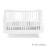SnuzKot Skandi Cot Bed White – Cots & Cot Beds - Baby Travel SnuzKot Skandi Cot Bed White - Cots & Cot Beds - Image 9