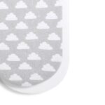 Snuz 2 Pack Moses Basket/Pram Fitted Sheets Cloud Nine - Crib Bedding & Sheets