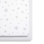 Snuz 2 Pack Crib Fitted Sheets Stars - Crib Bedding & Sheets