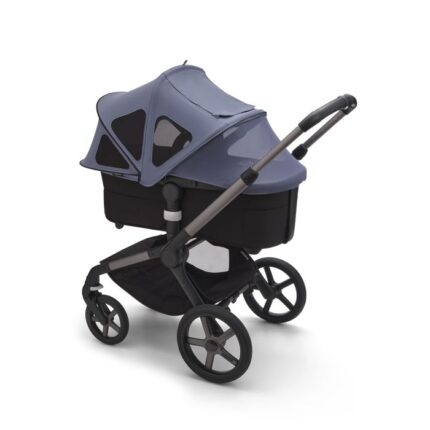 Bugaboo Fox 5 / Fox Cub Breezy Sun Canopy Seaside Blue – Pram Canopies and Hoods - Baby Travel