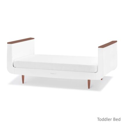 SnuzKot Skandi Cot Bed Metallic Rose Gold – Cots & Cot Beds - Baby Travel