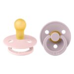 Bibs Pacifier Round Collection 2 Pack Size 1 Blossom/Dusky Lilac – Pacifiers - Baby Travel Bibs Pacifier Round Collection 2 Pack Size 1 Blossom/Dusky Lilac - Pacifiers - Image 3