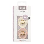Bibs Pacifier Round Collection 2 Pack Size 2 Ivory/Blush – Pacifiers - Baby Travel Bibs Pacifier Round Collection 2 Pack Size 2 Ivory/Blush - Pacifiers