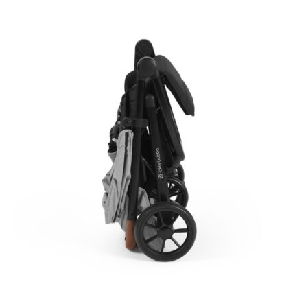 Ickle Bubba Stomp Stride Stroller Pearl Grey – Compact Foldable Strollers Pushchairs - Baby Travel