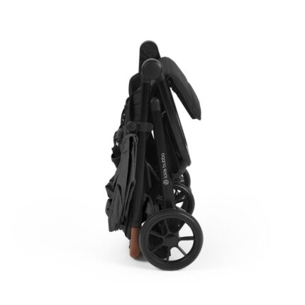 Ickle Bubba Stomp Stride Stroller Charcoal Grey – Compact Foldable Strollers Pushchairs - Baby Travel