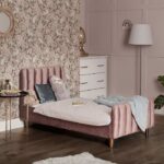 Obaby Gatsby Velvet Toddler Bed Pink - Cots & Cot Beds - Image 2