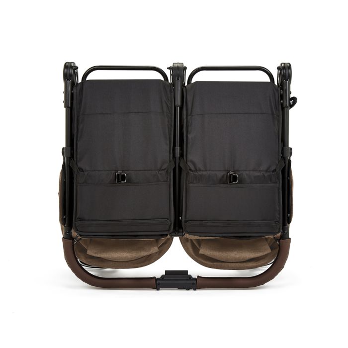 Ickle Bubba Venus Double Stroller Biscuit – Double Prams Tandems - Baby Travel Ickle Bubba Venus Double Stroller Biscuit - Double Prams Tandems - Image 3