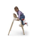 Bugaboo Giraffe Complete High Chair Bundle Natural - Wooden High Chairs - Image 3