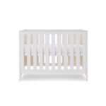 Obaby Nika Mini Cot 2 Piece Room Set White Wash - Furniture Sets - Image 6