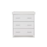 Obaby Nika Mini Cot 2 Piece Room Set White Wash - Furniture Sets - Image 8
