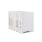 Obaby Nika Mini Cot 2 Piece Room Set White Wash - Furniture Sets - Image 10