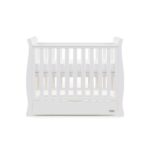 Obaby Stamford Space Saver Sleigh Cot White – Cots & Cot Beds - Baby Travel Obaby Stamford Space Saver Sleigh Cot White - Cots & Cot Beds - Image 6
