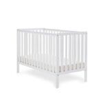Obaby Bantam Cot Bed White – Cots & Cot Beds - Baby Travel Obaby Bantam Mini Cot White - Cots & Cot Beds