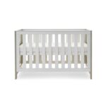 Obaby Nika Cot Bed Grey Wash And White - Cots & Cot Beds - Image 6