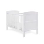 Obaby Grace Cot Bed White - Cots & Cot Beds