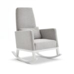 Obaby High Back Rocking Chair Stone Fabric - Nursing Chairs