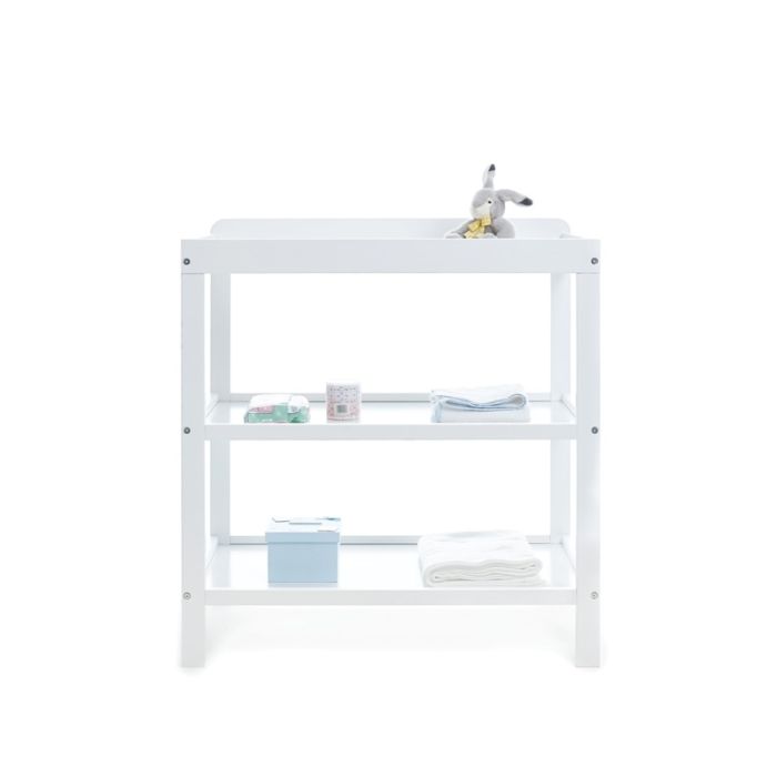 Obaby Open Changing Unit White – Nursery Drawers - Baby Travel Obaby Open Changing Unit White - Nursery Drawers - Image 2