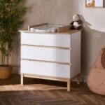 Obaby Astrid Changing Unit White - Nursery Drawers - Image 6