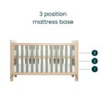 Tutti Bambini Kuba Cot Bed Golden Oak/Sage Weave – Cots & Cot Beds - Baby Travel Tutti Bambini Kuba Cot Bed Golden Oak/Sage Weave - Cots & Cot Beds - Image 7