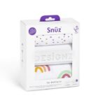 Snuz 3 Piece Crib Bedding Set Colour Rainbow - Crib Bedding & Sheets - Image 2