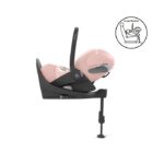 Cybex Cloud T I-Size Car Seat Peach Pink Plus - Newborn Car Seats - Image 7
