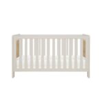 Tutti Bambini Alba Cot Bed White Sand/Distressed Oak - Cots & Cot Beds - Image 3