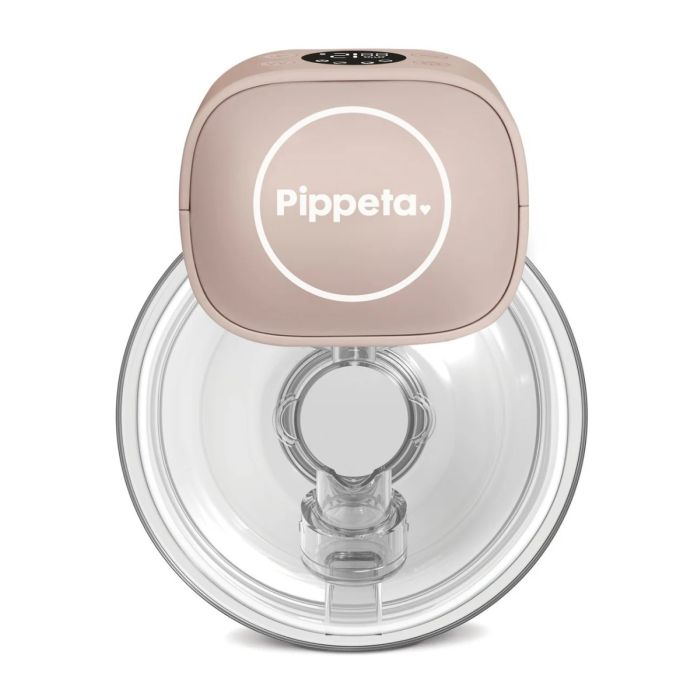 Pippeta LED Wearable Hands Free Breast Pump Ash Rose – Feeding Accessories - Baby Travel