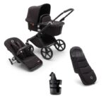 Bugaboo Fox Cub Essential Bundle Midnight Black - Newborn Prams