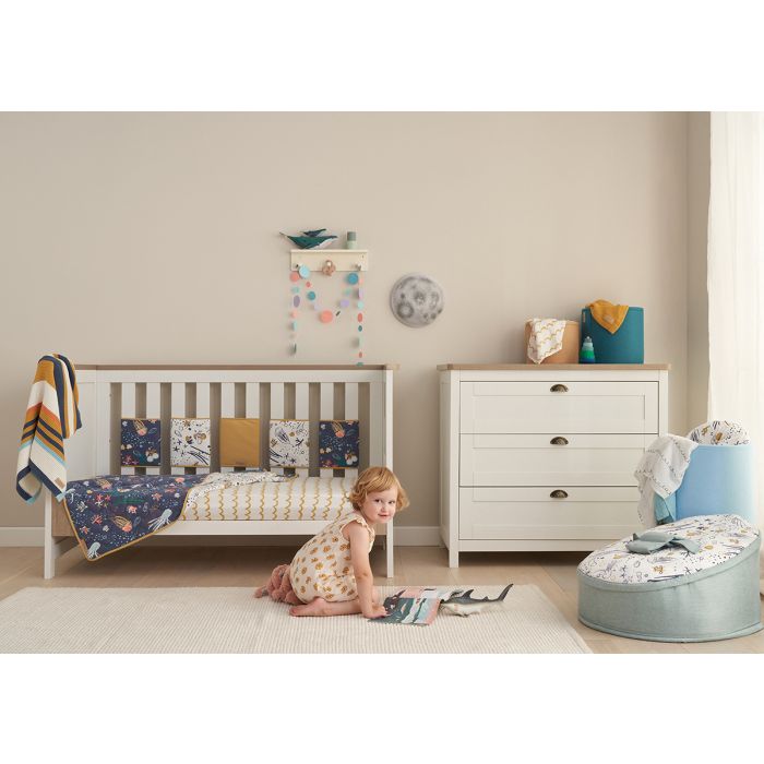 Tutti Bambini Cot 2 Pack Fitted Sheets 120x60cm Our Planet - Cot and Bed Sheets - Image 3