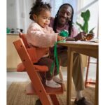 Stokke Tripp Trapp Baby Set2 Terracotta - Stokke Chair Accessories - Image 2