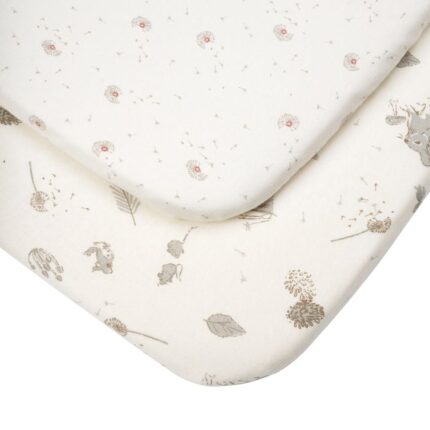 Tutti Bambini Crib 2 Pack Fitted Sheets Cocoon – Crib Bedding & Sheets - Baby Travel