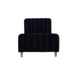 Obaby Gatsby Velvet Toddler Bed Black – Cots & Cot Beds - Baby Travel Obaby Gatsby Velvet Toddler Bed Black - Cots & Cot Beds - Image 3