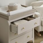 CuddleCo Clara Chest Changer Cashmere/Ash - Nursery Drawers - Image 2