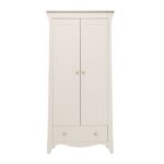 CuddleCo Clara Wardrobe Cashmere/Ash – Wardrobes - Baby Travel CuddleCo Clara Wardrobe Cashmere/Ash - Wardrobes