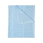 Clair De Lune Cellular Cot Blanket Blue - Cot Blankets - Image 3
