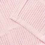 Clair De Lune Cellular Cot Blanket Pink – Cot Blankets - Baby Travel Clair De Lune Cellular Cot Blanket Pink - Cot Blankets - Image 5