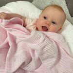 Clair De Lune Cellular Cot Blanket Pink – Cot Blankets - Baby Travel Clair De Lune Cellular Cot Blanket Pink - Cot Blankets - Image 2