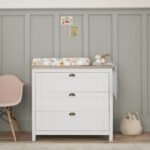 Tutti Bambini Verona Chest Changer White/Oak – Nursery Drawers - Baby Travel Tutti Bambini Verona Chest Changer White/Oak - Nursery Drawers - Image 3