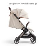 Silver Cross Clic Pushchair Almond - Compact Foldable Strollers Pushchairs - Image 3