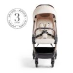 Silver Cross Clic Pushchair Almond - Compact Foldable Strollers Pushchairs - Image 5