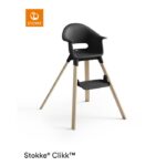 Stokke Clikk High Chair Black Natural Plus Free Cushion – Stokke High Chairs - Baby Travel Stokke Clikk High Chair Black Natural Plus Free Cushion - Stokke High Chairs - Image 6