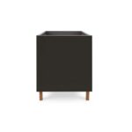 Tutti Bambini Como Cot Bed Slate Grey/Rosewood - Cots & Cot Beds - Image 5